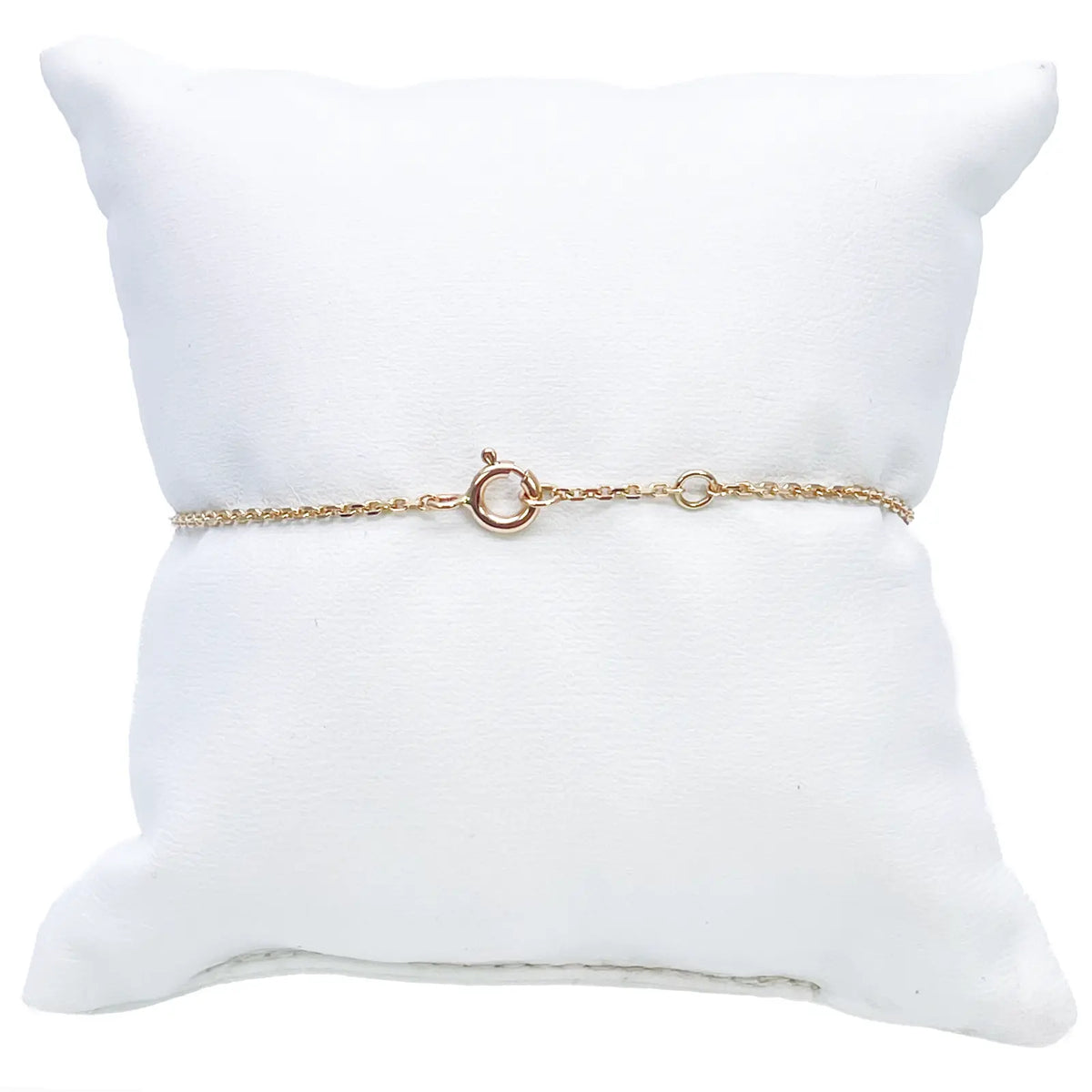 14ct Yellow Gold Elegant Open Flower Diamond Bracelet 0.15ct 7''inches  Diamond Bracelets
