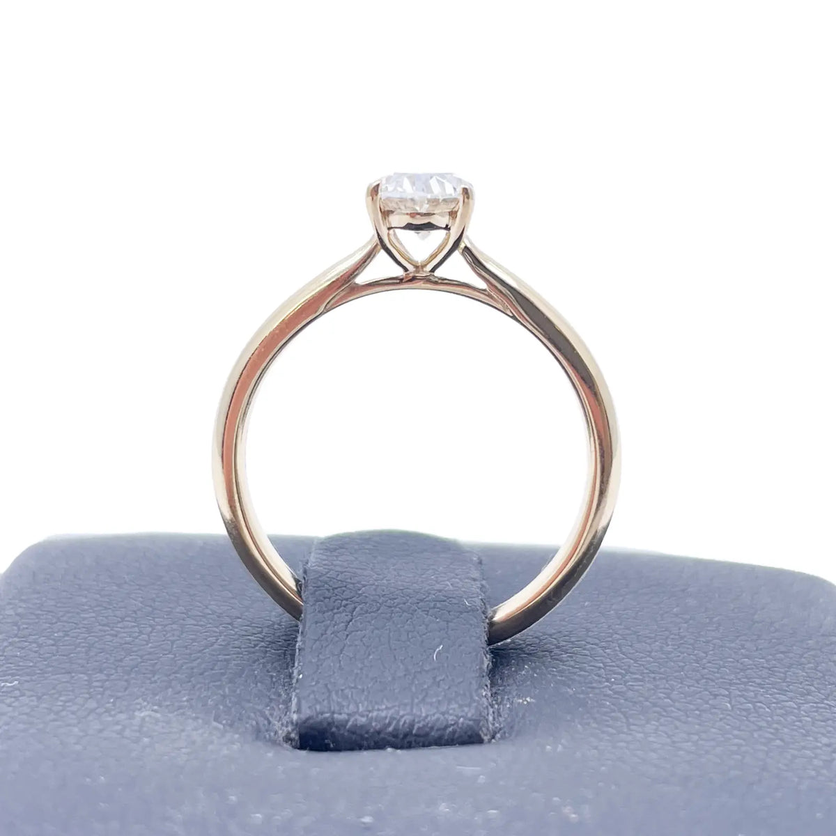14ct Yellow Gold Natural Oval Diamond Solitaire Engagement Ring 0.70ct GIA Certified  Diamond Ring