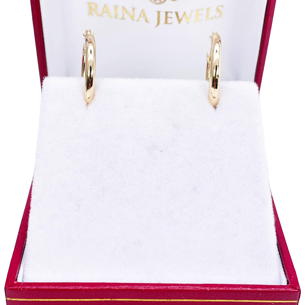 18ct Gold Hoop High Polished Minimalist Earrings 14.5mm Diameter  Diamond bracelet