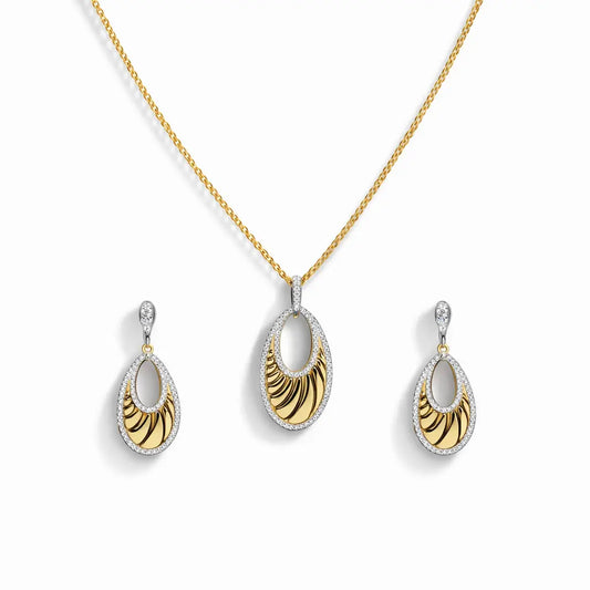 18ct Yellow Gold Diamond Necklace 1.55cts  Diamond Necklace