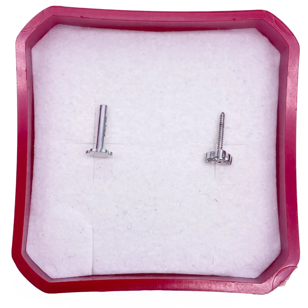 18ct Yellow Gold Natural Round Diamond Three Stone Nose Stud 0.05ct  Diamond Nose Stud