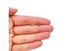 22ct Yellow Gold Floral Black Cubic Zirconia Stone Nose Pin/Stud 5mm Width 