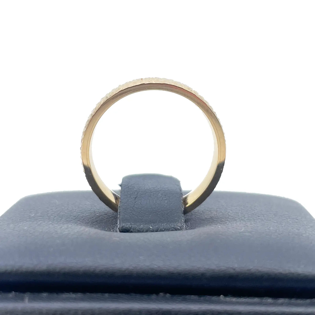 22ct Yellow Gold High Polished Diamond Cut Comfort Fit Women's Band 4mm 
