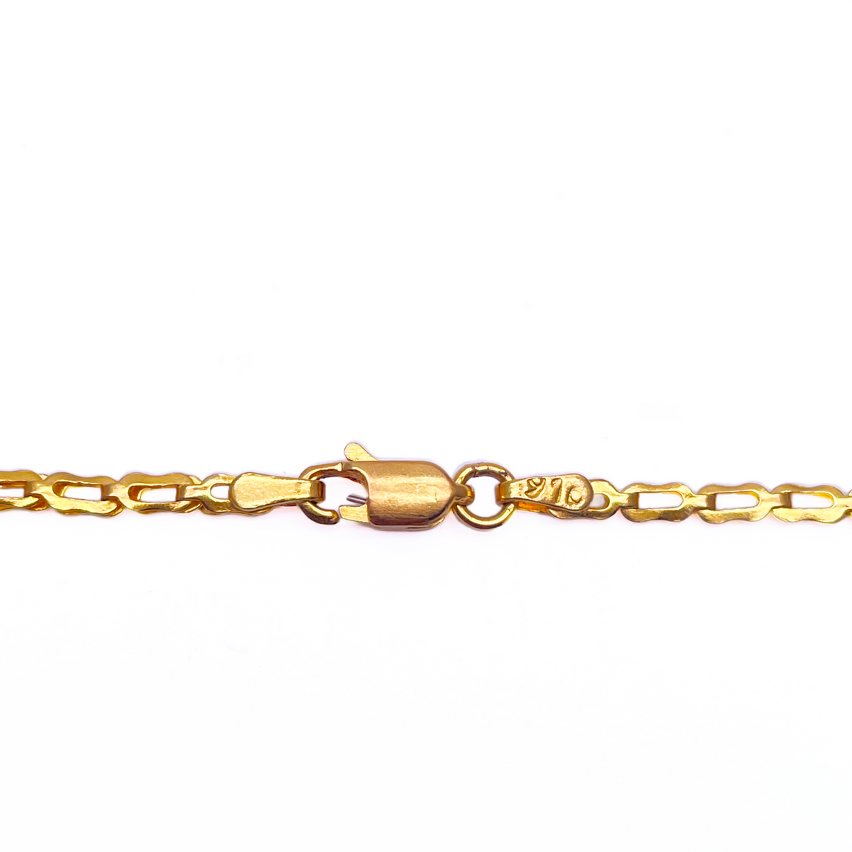 Halsketten- und Ohrring-Set aus 22 Karat Gelbgold mit Perlen und Diamantschliff-Kugeln in Lagenoptik