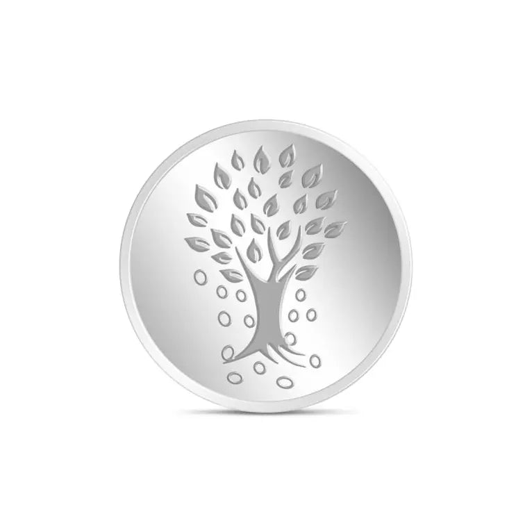 999.9 Fine Silver Tree of Life Collectible Coin ? Lucky Prosperity Gift  Silver Coin
