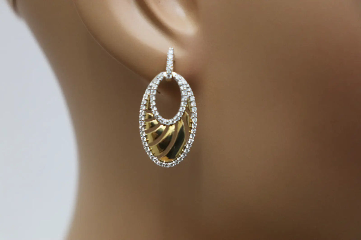 18ct Yellow Gold Diamond Necklace 1.55cts 